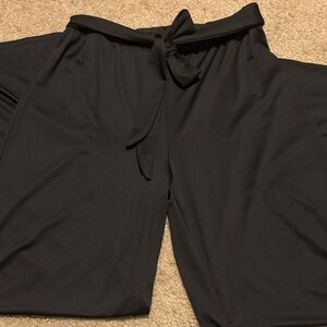 Forever 21 Black Elastic Waist Pants